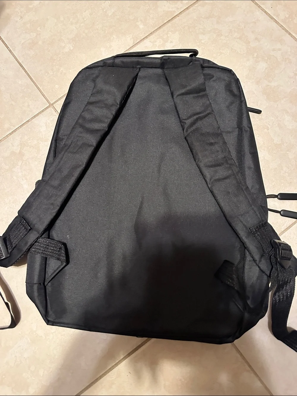 Black Everyday Backpack - Sleek, Minimal Design